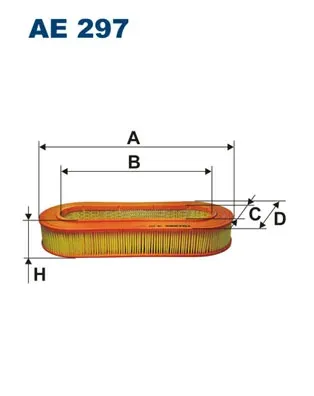 Повітряний фільтр AE297 Filtron