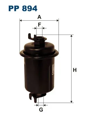 Паливний фільтр PP894 Filtron