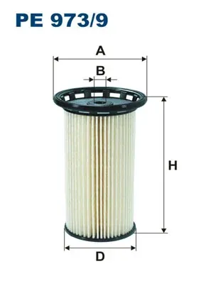 Паливний фільтр PE9739 Filtron
