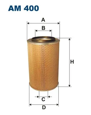 Повітряний фільтр AM400 Filtron