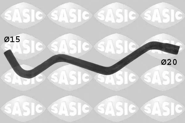Шланг розширювального бачка, нижній 3406014 Sasic