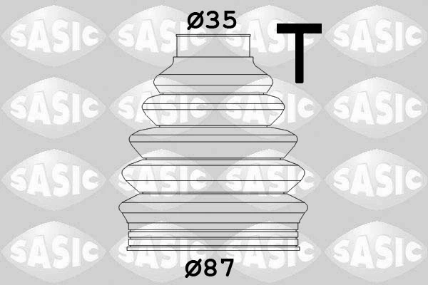 Пильник ШРУСа зовнішній 2933033 Sasic