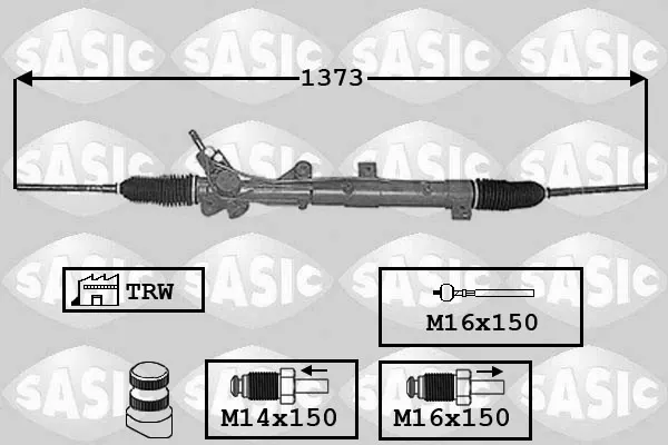 Рульова рейка 7006051 Sasic