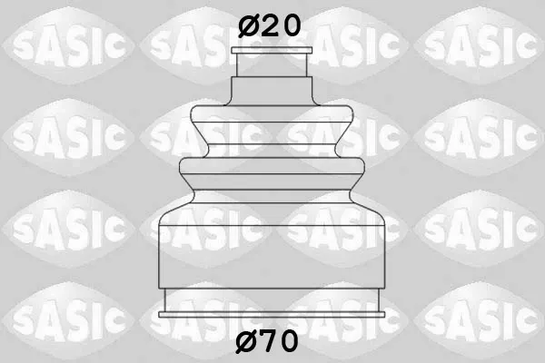 Пильник ШРУСа внутрішній 2873743 Sasic