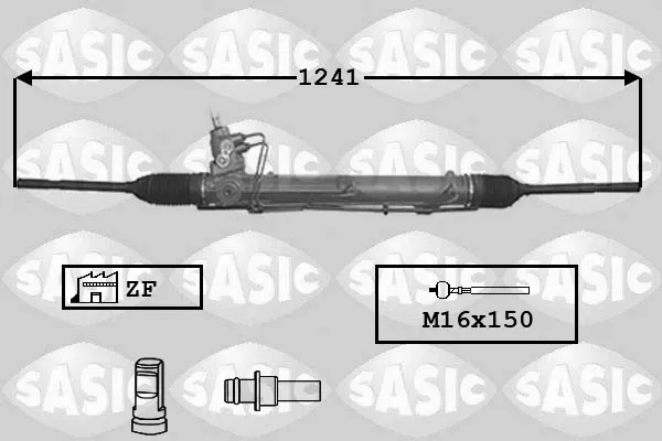 Рульова рейка 7170002 Sasic