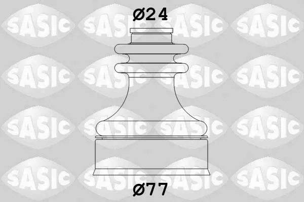 Пильник ШРКШа внутрішній, правий 4003425 Sasic