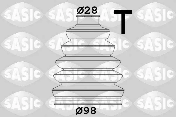  Пильник ШРУСа зовнішній Audi A4 