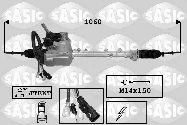 Рульова рейка 7170071 Sasic