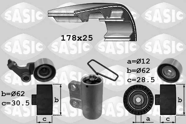 Комплект ГРМ 1756031 Sasic