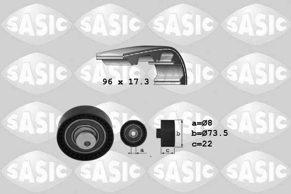 Комплект ГРМ 1754022 Sasic