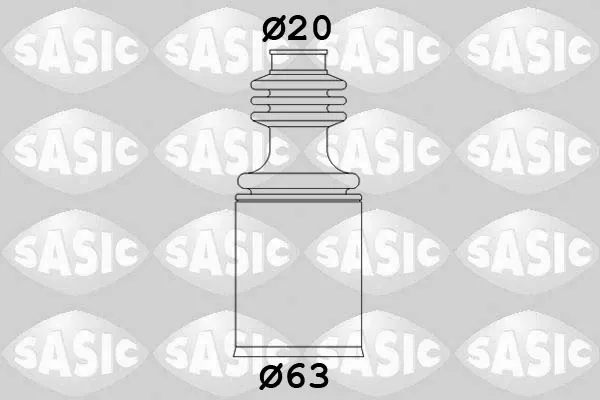 Пильник ШРУСа внутрішній 0026281 GKN-Spidan