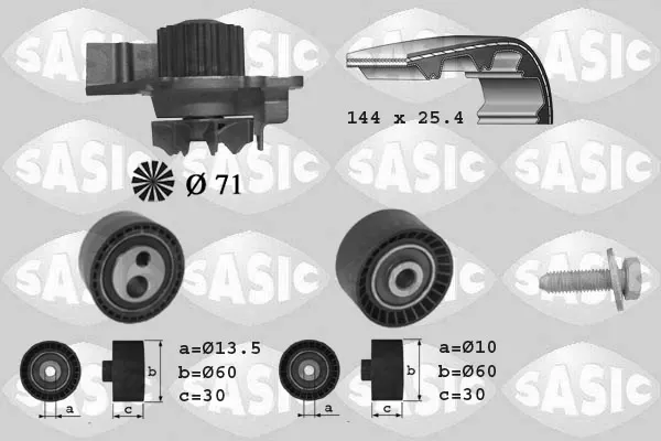 Комплект ГРМ 3900013 Sasic