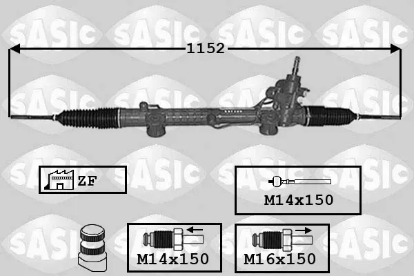 Рульова рейка 7006160 Sasic
