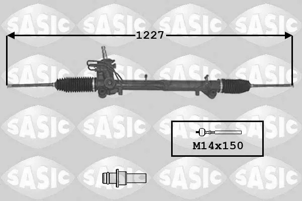 Рульова рейка 7006174 Sasic