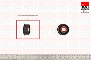 Ролик паразитний ГРМ T9400 FAI