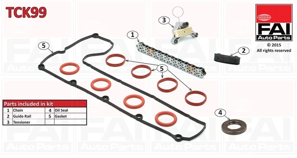  Комплект ланцюга ГРМ Ford Focus 2