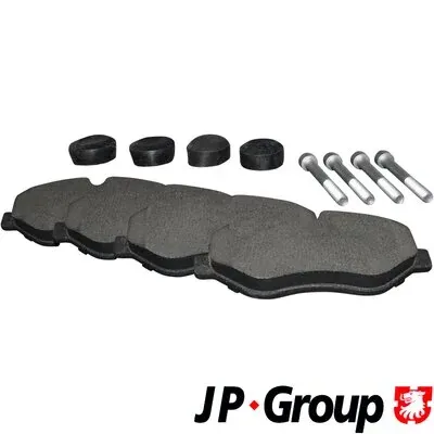 Передні тормозні колодки 1163601710 JP Group