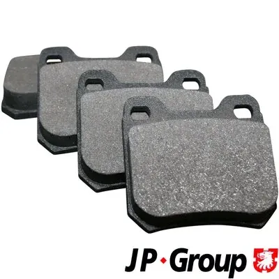 Задні гальмівні колодки 1263700410 JP Group