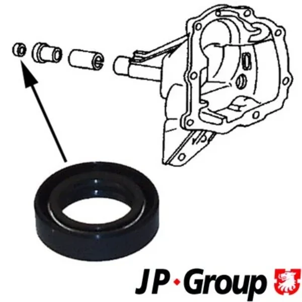Сальник коробки передач 1132102200 JP Group