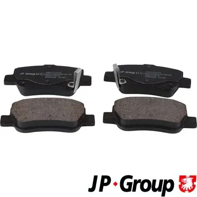 Задні гальмівні колодки 4863701010 JP Group