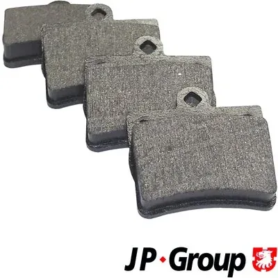 Задні гальмівні колодки 1363700710 JP Group
