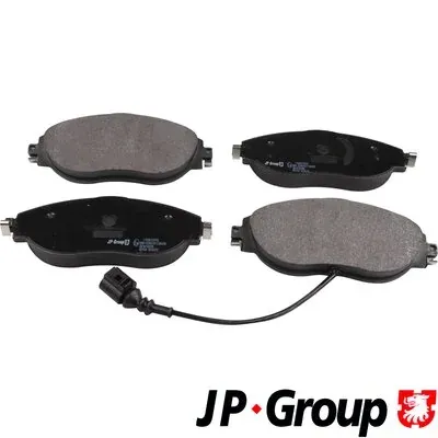Передні тормозні колодки 1163613310 JP Group