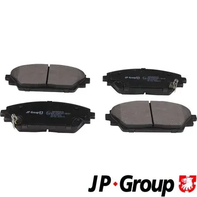 Передні тормозні колодки 3863604910 JP Group