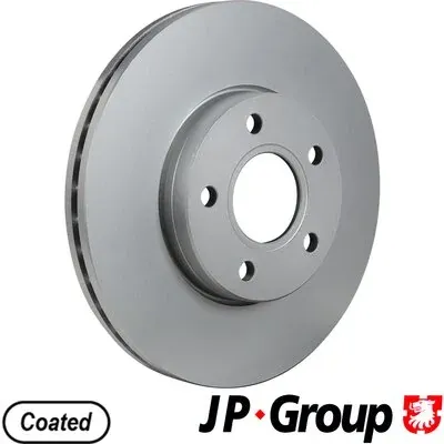 Гальмівні диски передні 1563104800 JP Group