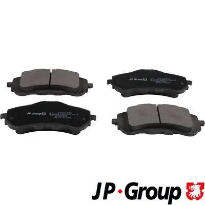 Передні тормозні колодки 4163607810 JP Group