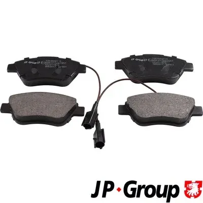 Передні тормозні колодки 3363602310 JP Group