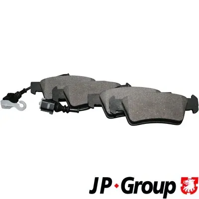 Задні гальмівні колодки 1163706710 JP Group
