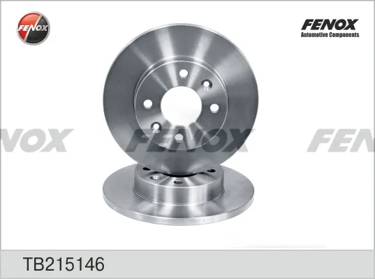 Гальмівні диски передні TB215146 Fenox
