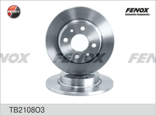 Гальмівні диски передні TB2108O3 Fenox