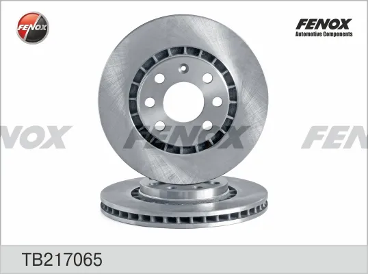 Гальмівні диски передні TB217065 Fenox