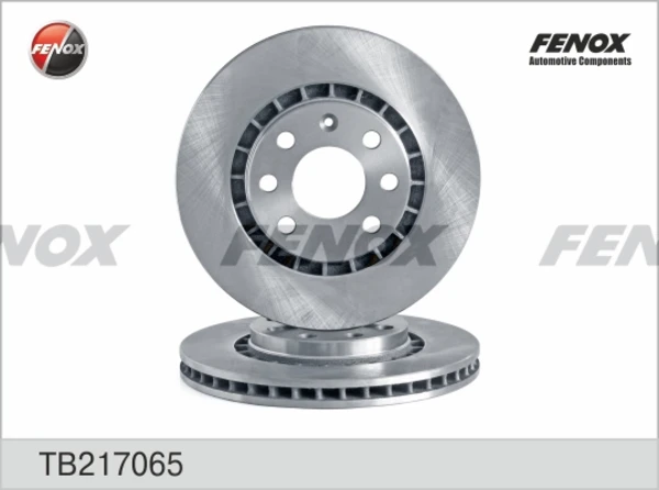 Гальмівні диски передні TB217065 Fenox