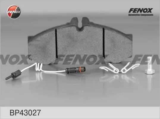 Передні тормозні колодки BP43027 Fenox