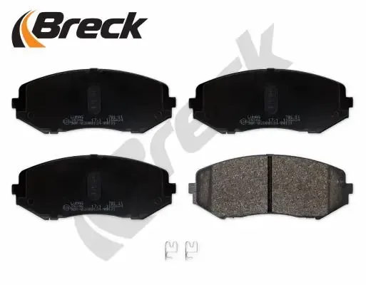 Передні тормозні колодки 243460070100 Breck