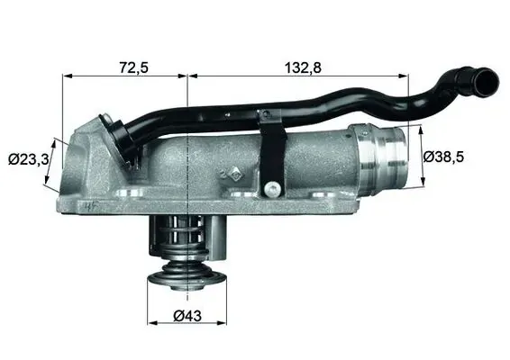 Термостат TM9105 Mahle Original