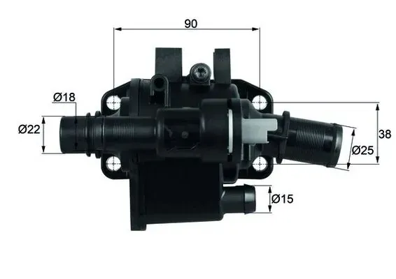 Термостат TH4283 Mahle Original