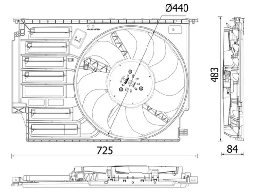  CFF547000P Mahle Original