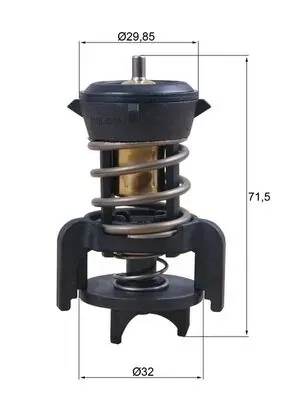 Термостат TX25194D Mahle Original
