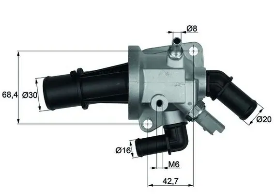 Термостат TI15388 Mahle Original