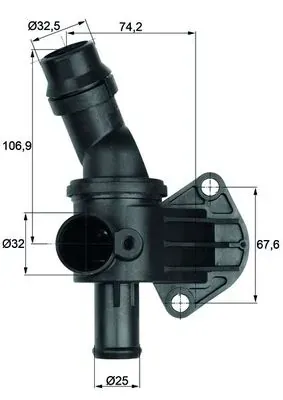 Термостат TI887 Mahle Original