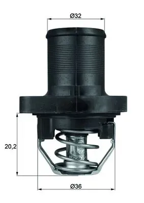 Термостат TI4789 Mahle Original