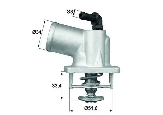Термостат TI5492D Mahle Original