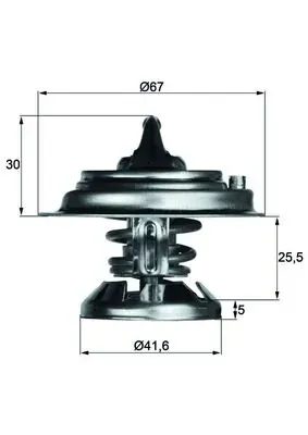 Термостат TX2985D Mahle Original