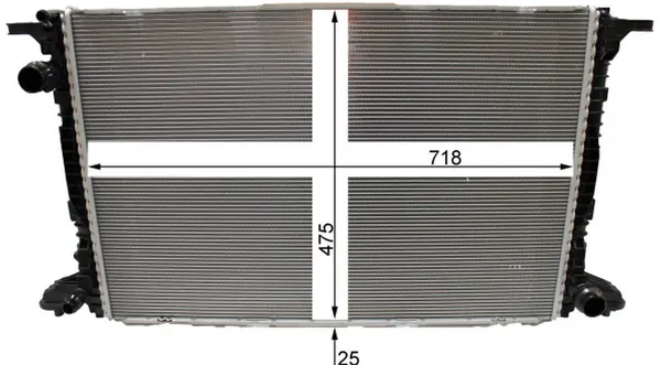 Радіатор CR2180000P Mahle Original