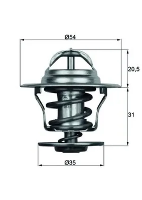 Термостат TX1587D Mahle Original