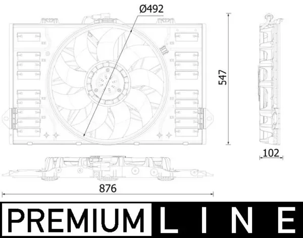  CFF545000P Mahle Original