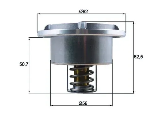 Термостат THD686 Mahle Original